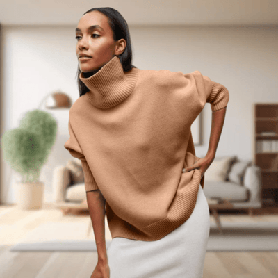 Lucille | Winter-Ready Women's Turtleneck Sweater