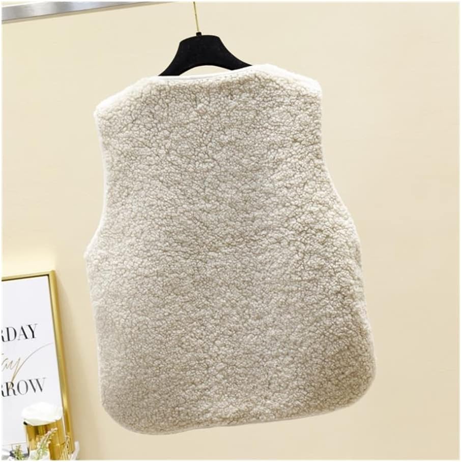 Women’s Textured Fleece Vest – Sleeveless & Layering Essential
