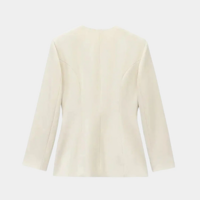 Women’s Wrap Blazer Jacket – Long Sleeve Belted Tailored Fit
