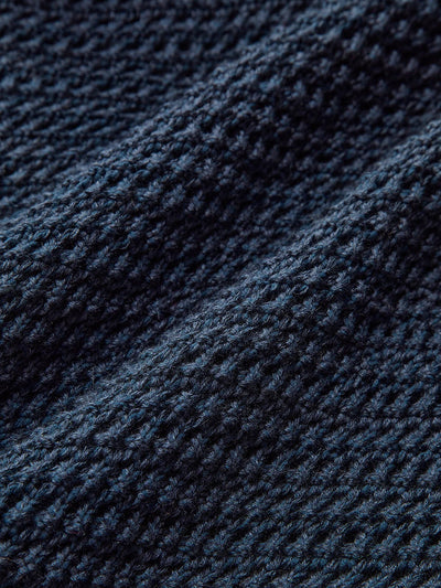 Women’s Off-Shoulder Knit Cardigan - Asymmetric Button Sweater