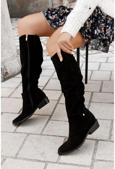 Women’s Slouch‑Shaft Knee‑High Boots