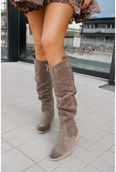 Women’s Slouch‑Shaft Knee‑High Boots