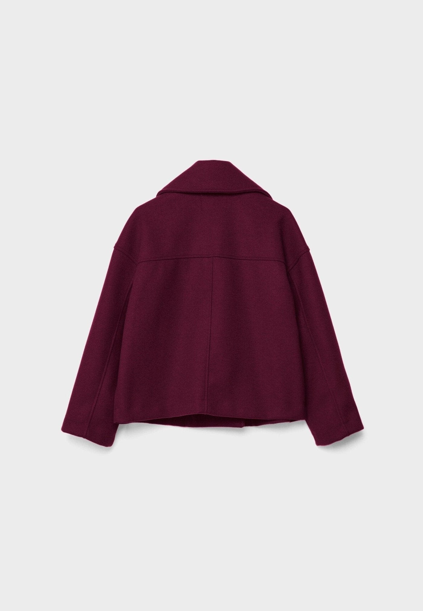 Short Modern Cropped Jacket - Double-Breasted