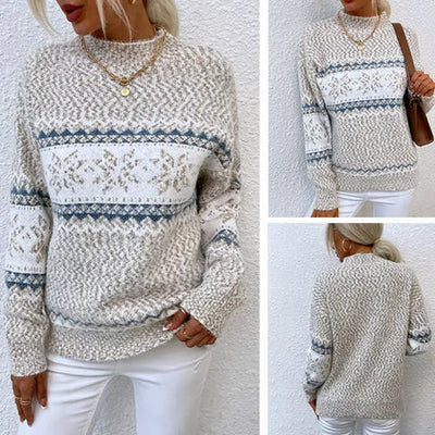 Women’s Patterned Fleece Pullover