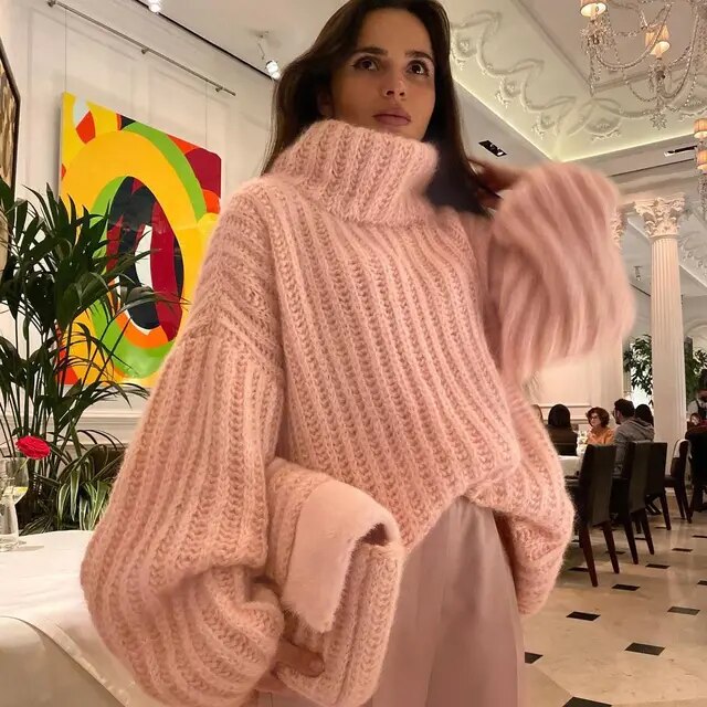 Isobel | Cozy Winter Turtleneck Sweater for Women